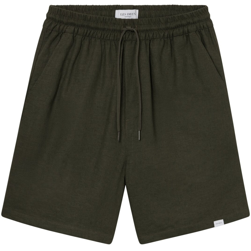 Les Deux - Kurze Hose aus leichtem Leinen-Viskosemix - Otto