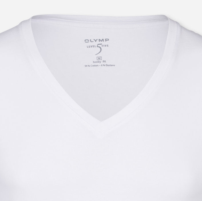 Olymp - Enges Unterzieh T-Shirt - V-Neck