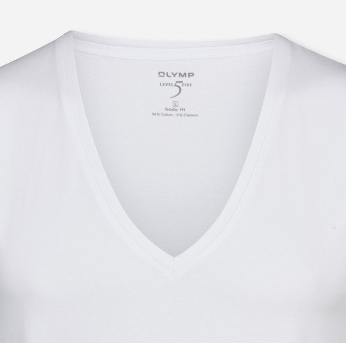 Olymp - Enges Unterzieh Shirt - V-Neck