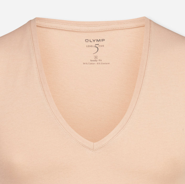 Olymp - Enges Unterzieh Shirt - V-Neck