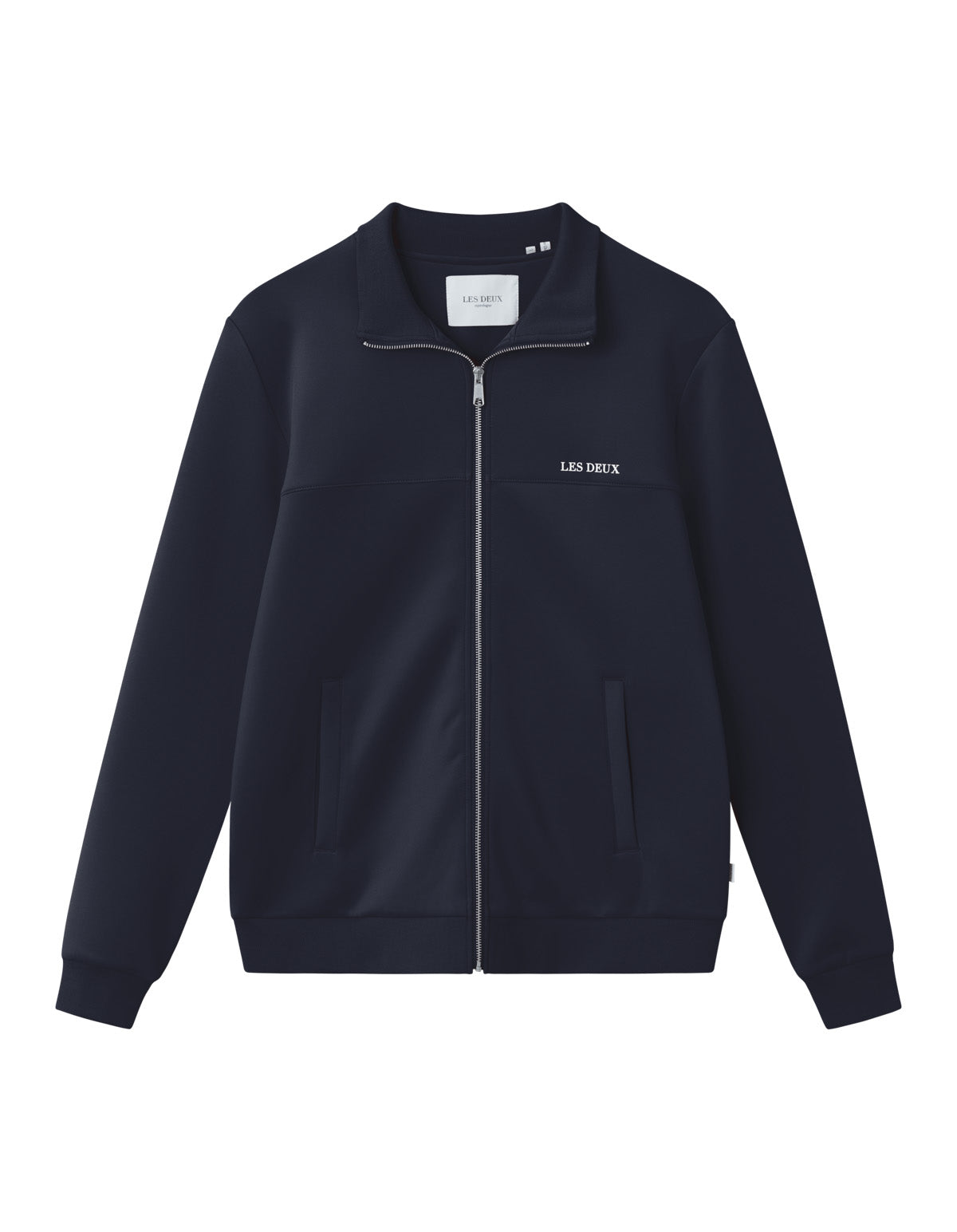 Les Deux - Minimalistische Track Jacket aus recyceltem Performance-Material