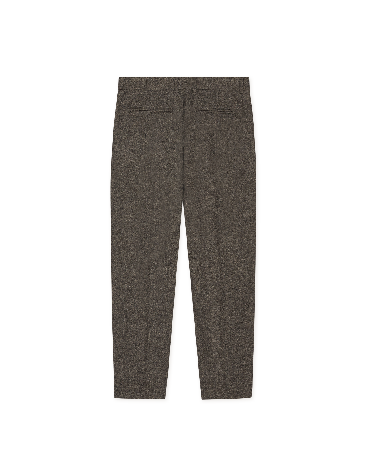 Les Deux - Stoffhose in Caribou-Braun mit Wollanteil