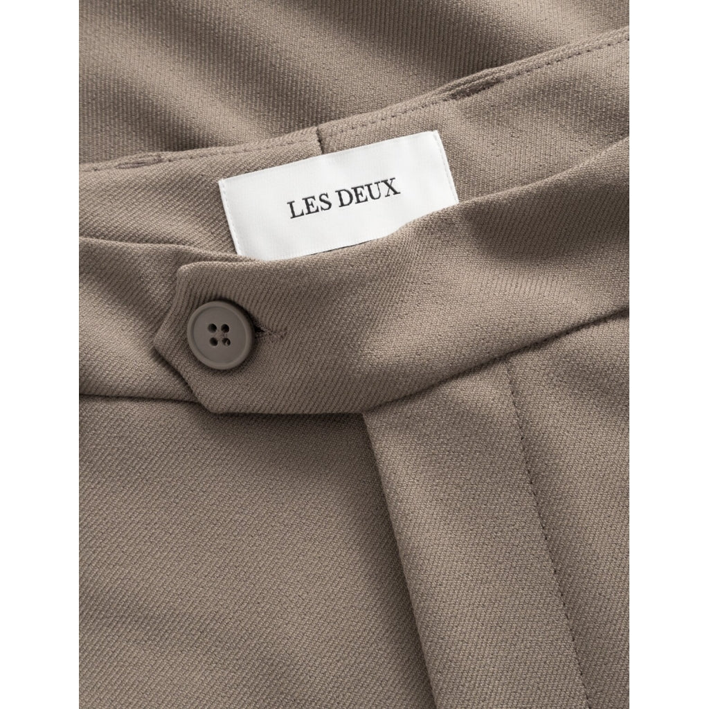 Les Deux - Anzughose in elegantem Taupe - Como