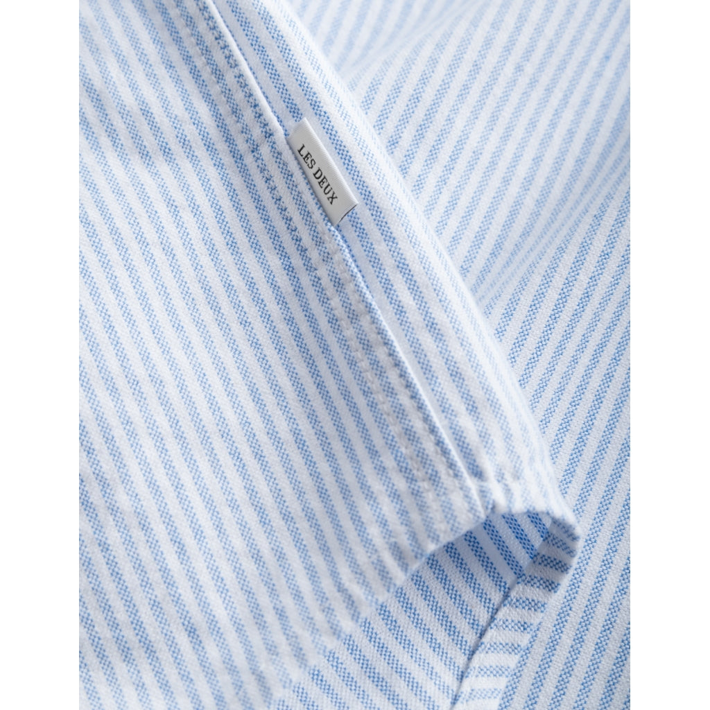 Les Deux - Klassisches Oxford Hemd mit feinem Streifen