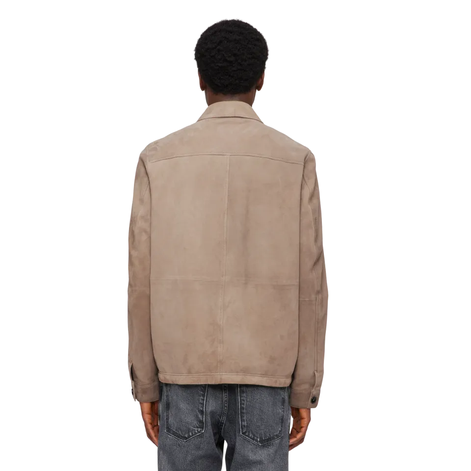 Drykorn - Stilvolles Overshirt aus Veloursleder - Jerson