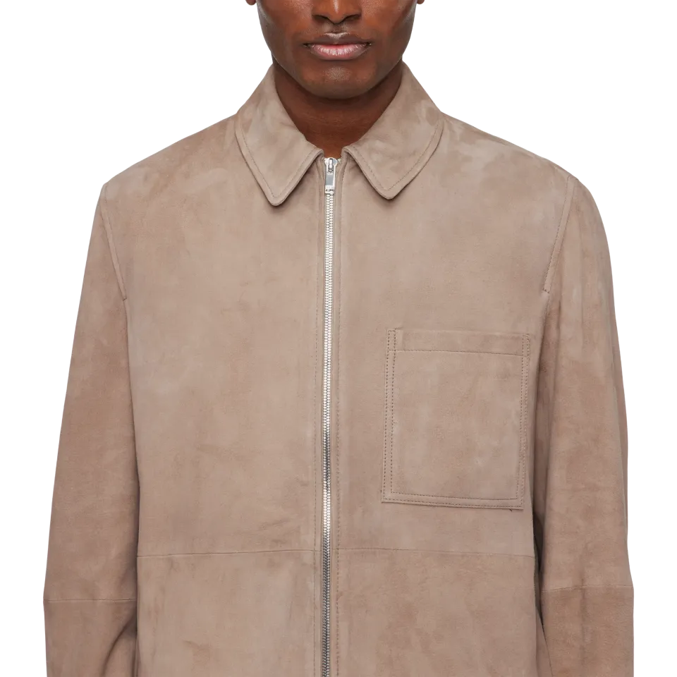Drykorn - Stilvolles Overshirt aus Veloursleder - Jerson