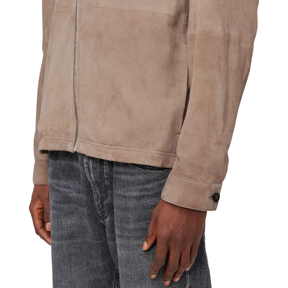 Drykorn - Stilvolles Overshirt aus Veloursleder - Jerson