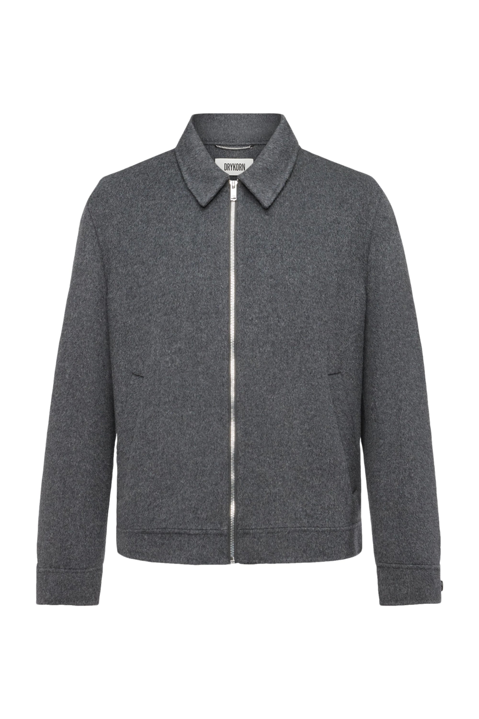 Drykorn - Minimalistisches Overshirt mit Reißverschluss - Rikka