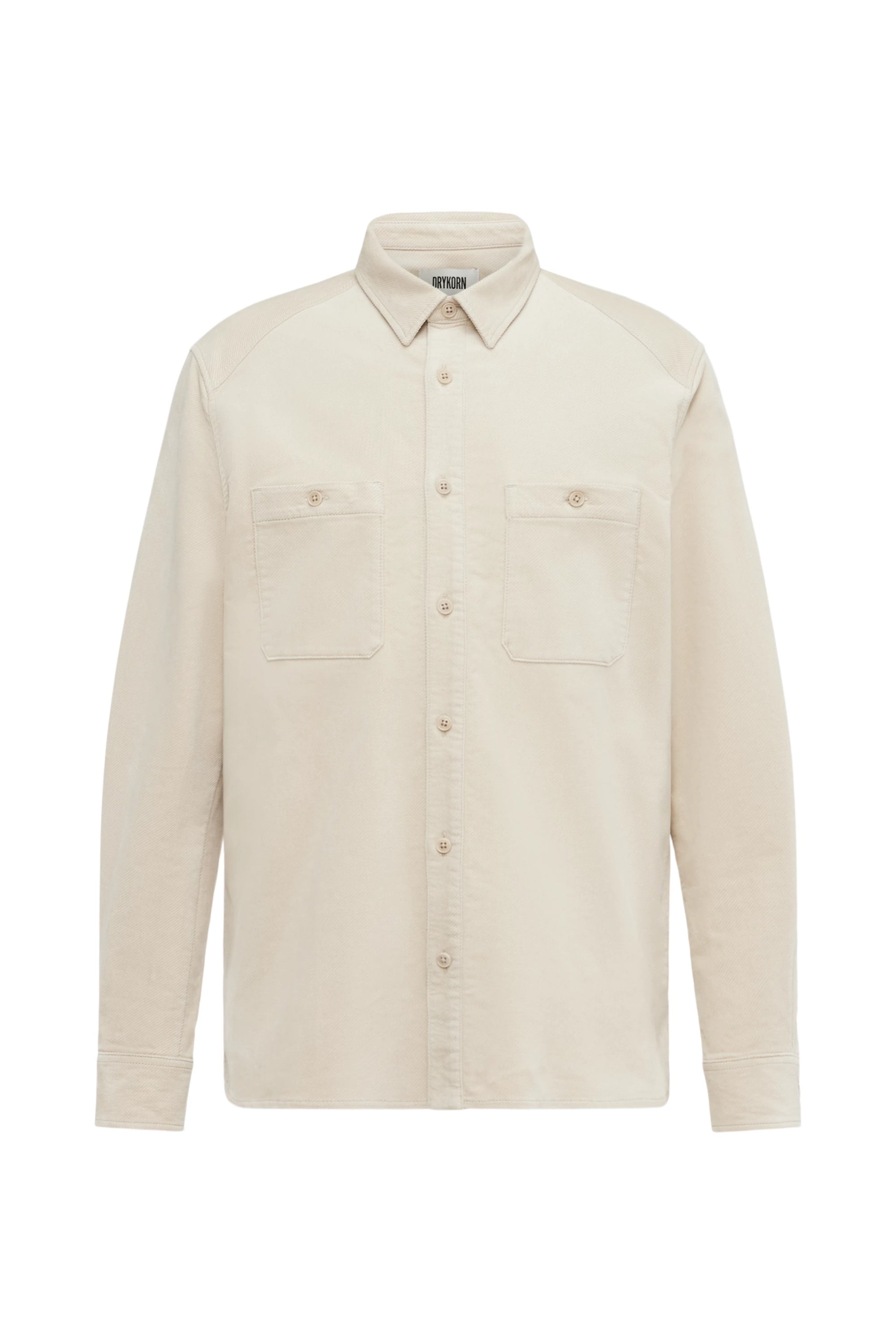 Drykorn - Leichtes Overshirt in Offwhite - Nowen