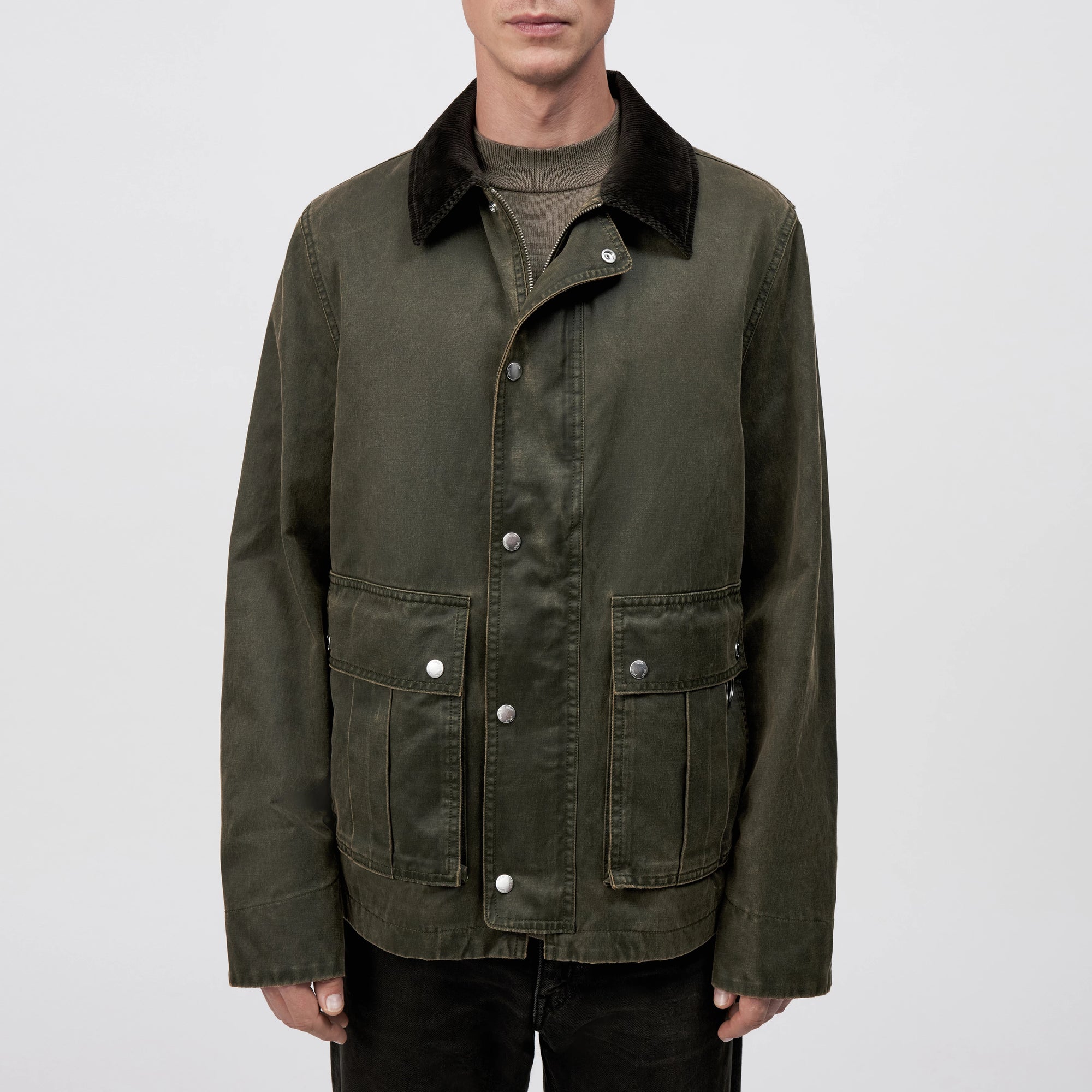 Drykorn - Utility Jacke in gewachstem Twill - Yakamo