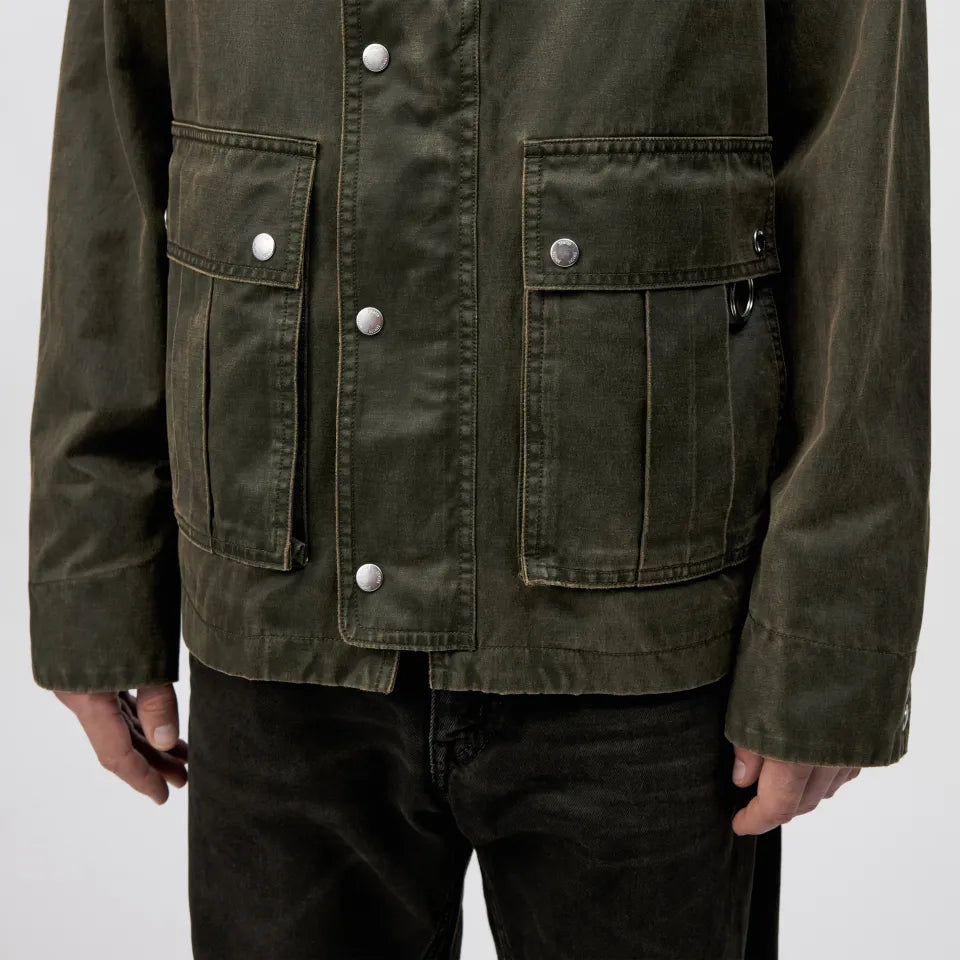 Drykorn - Utility Jacke in gewachstem Twill - Yakamo