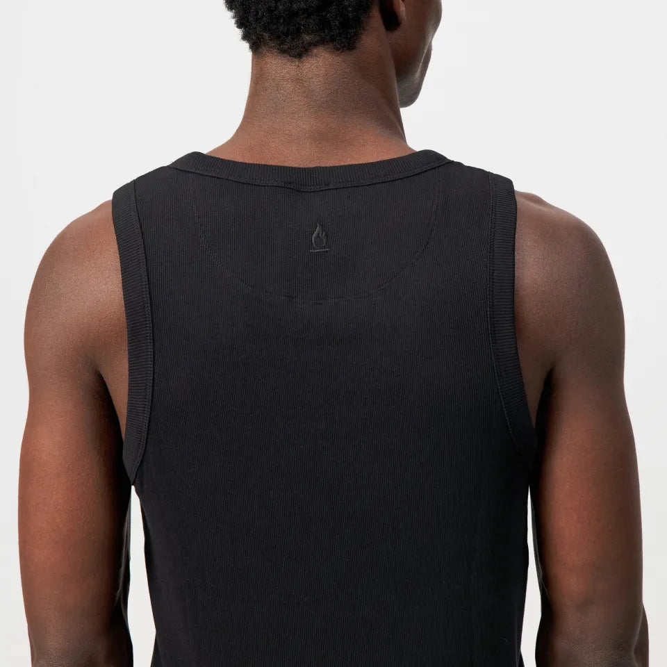 Drykorn- Klassisches Tanktop aus hochwertiger Ripp-Baumwolle - Nathan