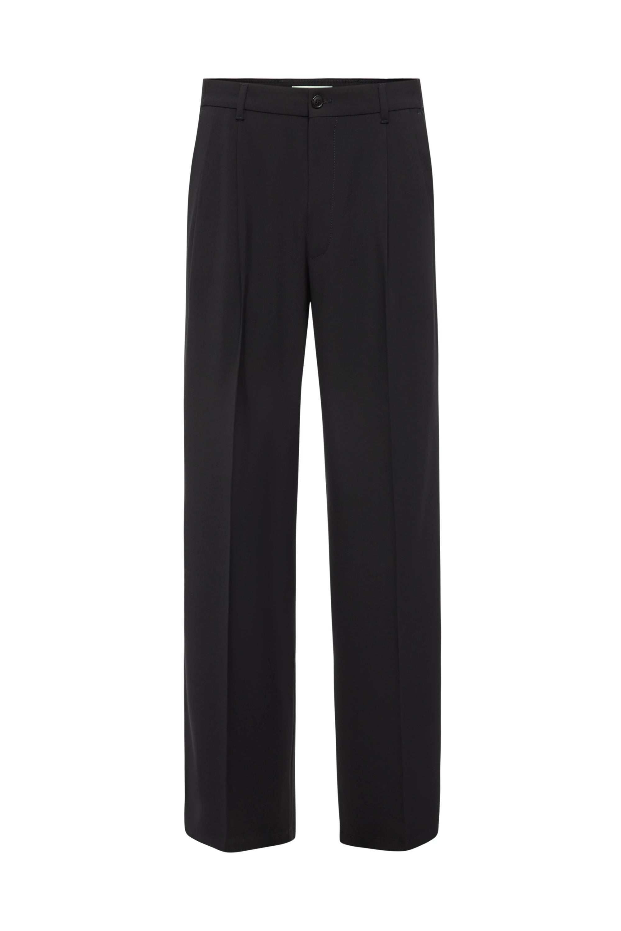 Drykorn - Weite fließende Tuchhose in Schwarz - Leek Wide