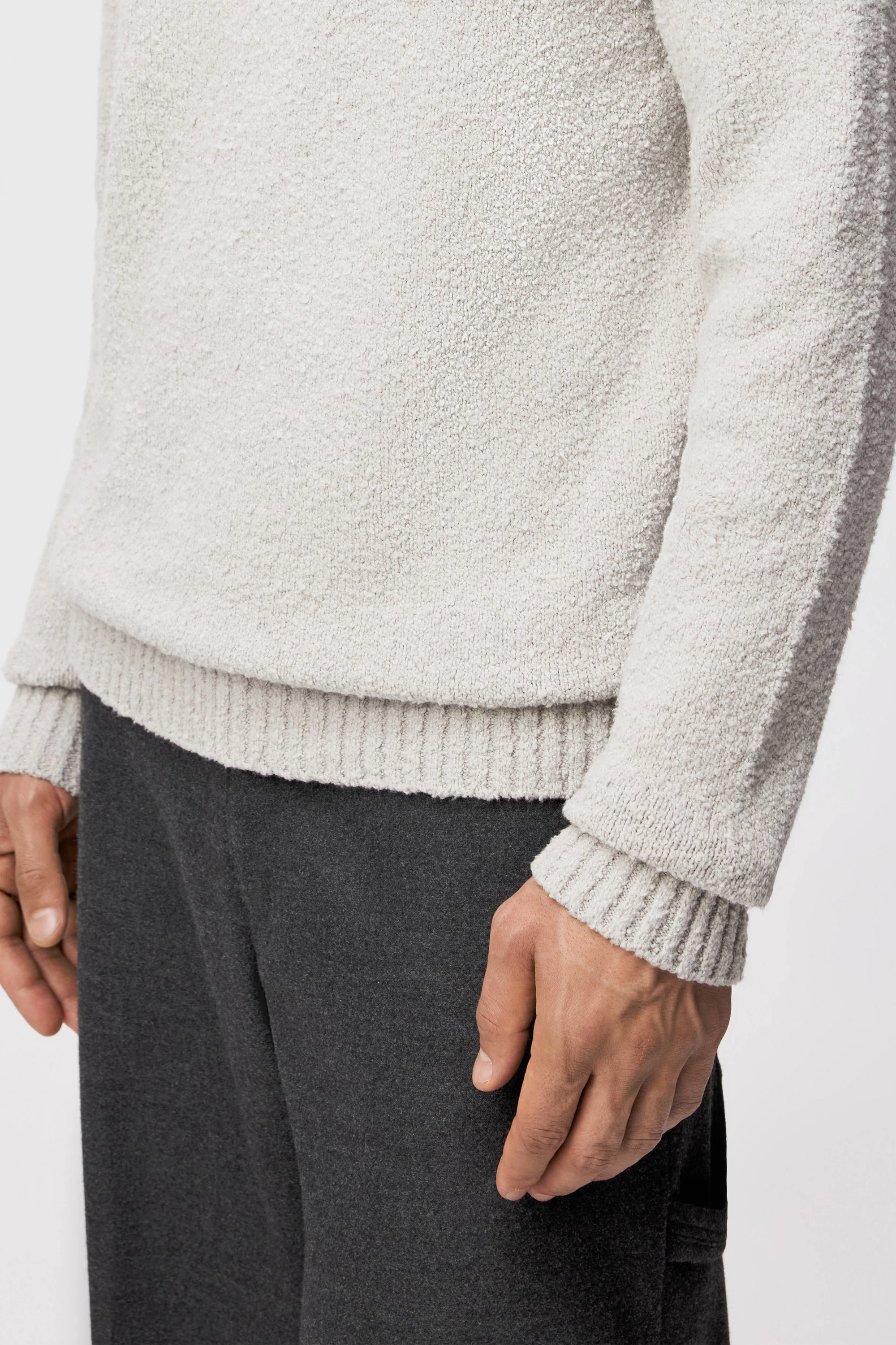 Drykorn - Weicher Strickpullover in Bouclé-Optik - Zayn