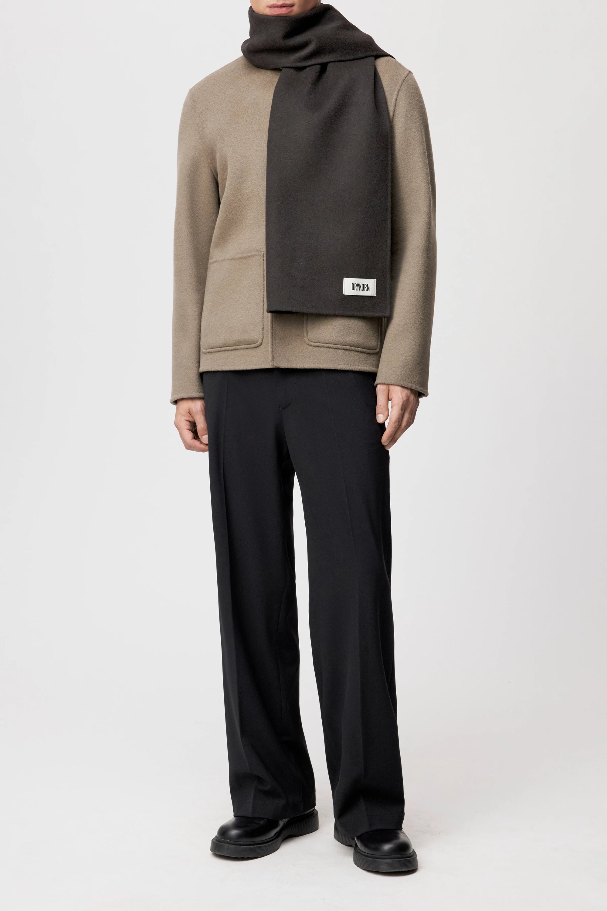 Drykorn - Eleganter Wollschal in Double-Face-Optik - Jari