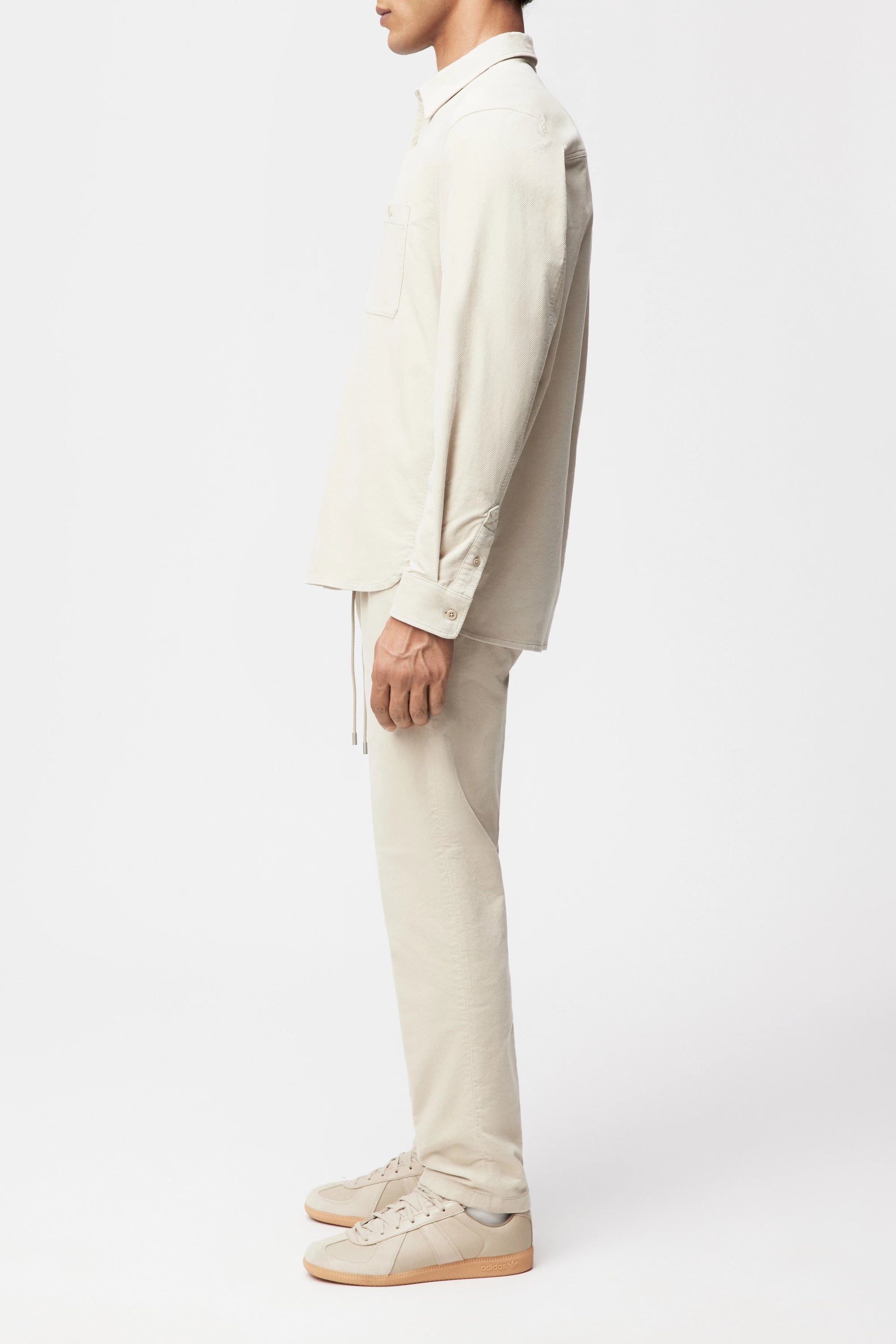 Drykorn - Leichtes Overshirt in Offwhite - Nowen