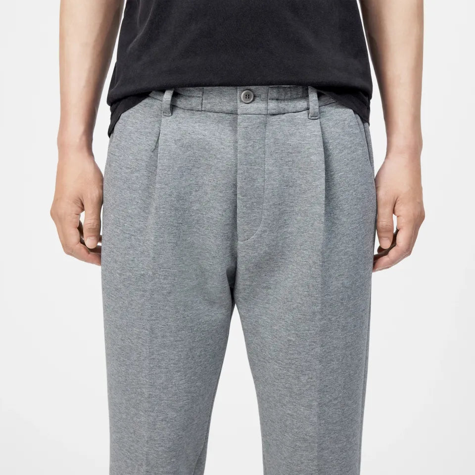 Drykorn - Casual Hose mit Bundfalten in sportiver Jersey Qualität - Chasy