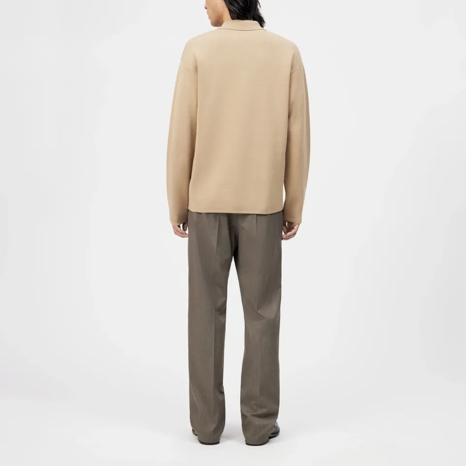 Drykorn - Lässiges Langarm-Strickpolo - Eliaso