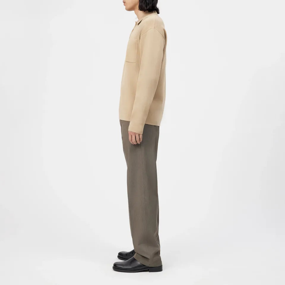 Drykorn - Lässiges Langarm-Strickpolo - Eliaso