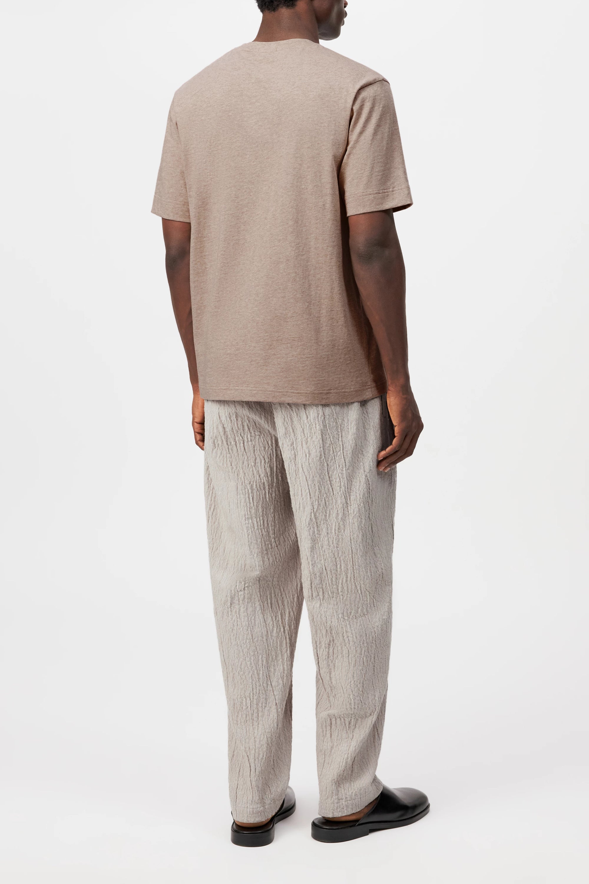 Drykorn - Rundhals T-Shirt in Beige - Raphael