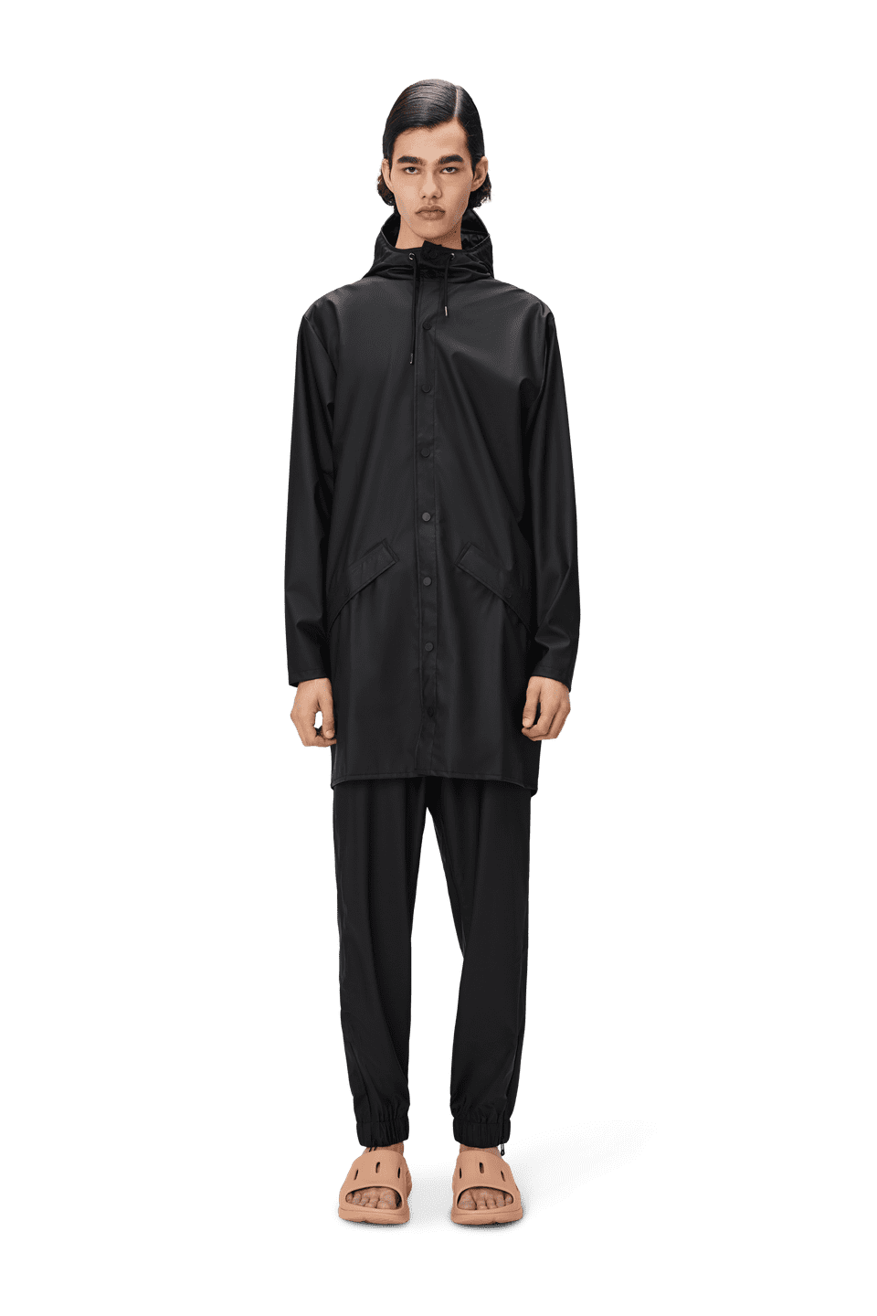 Rains - Lange Wasser- & Winddichte Regenjacke Unisex