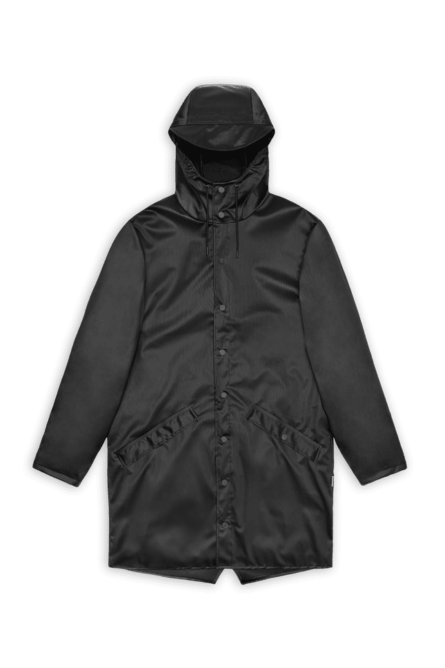 Rains - Lange Wasser- & Winddichte Regenjacke Unisex