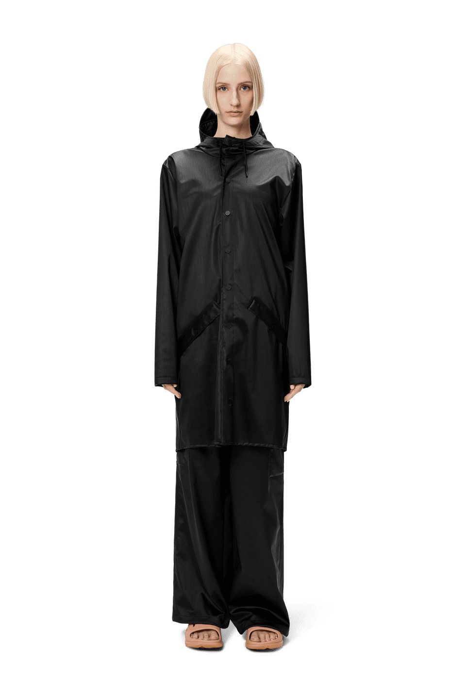 Rains - Lange Wasser- & Winddichte Regenjacke Unisex