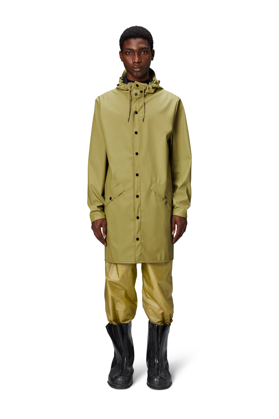 Rains - Lange Wasser- & Winddichte Regenjacke Unisex