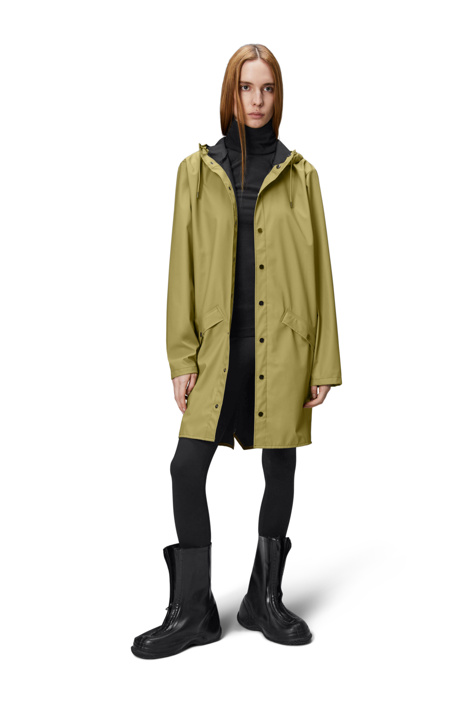 Rains - Lange Wasser- & Winddichte Regenjacke Unisex