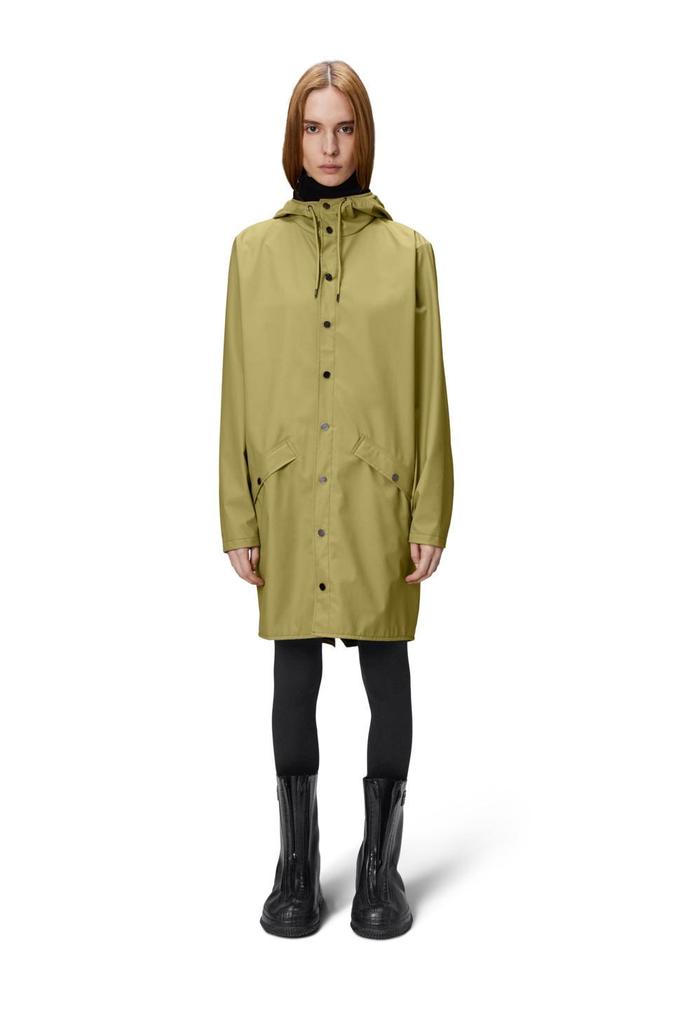 Rains - Lange Wasser- & Winddichte Regenjacke Unisex