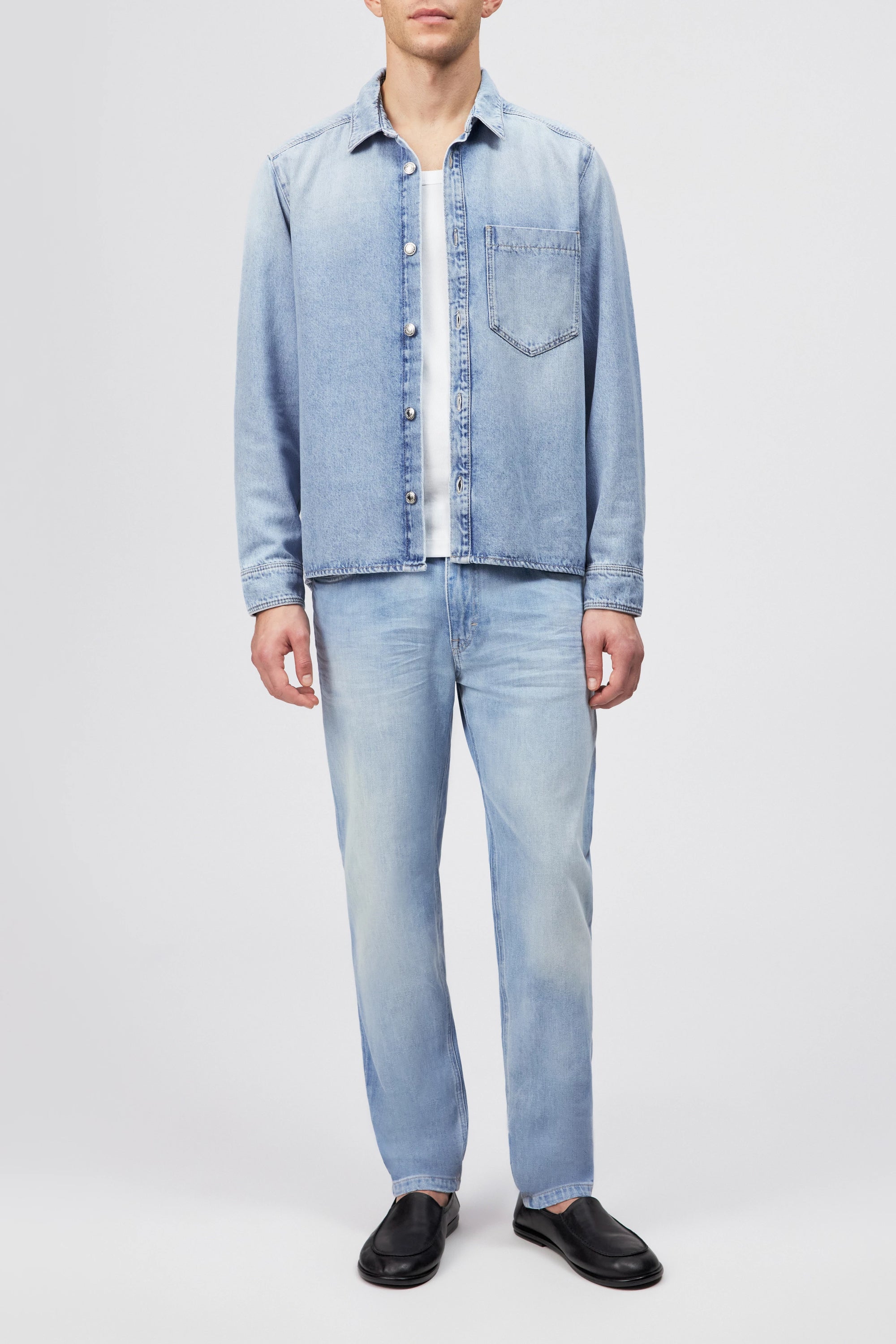 Drykorn - Overshirt aus leichtem Denim - Dieggo