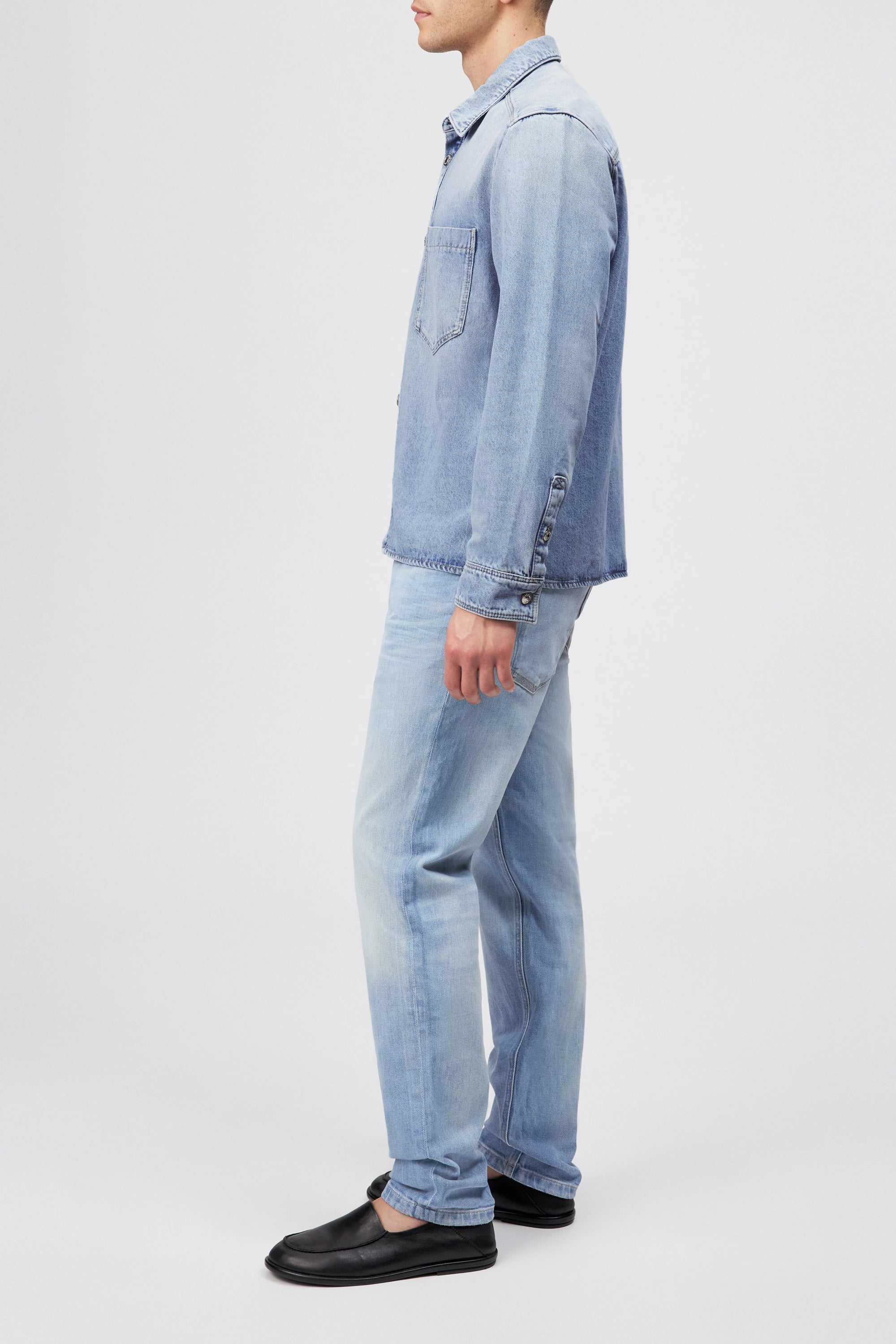 Drykorn - Overshirt aus leichtem Denim - Dieggo