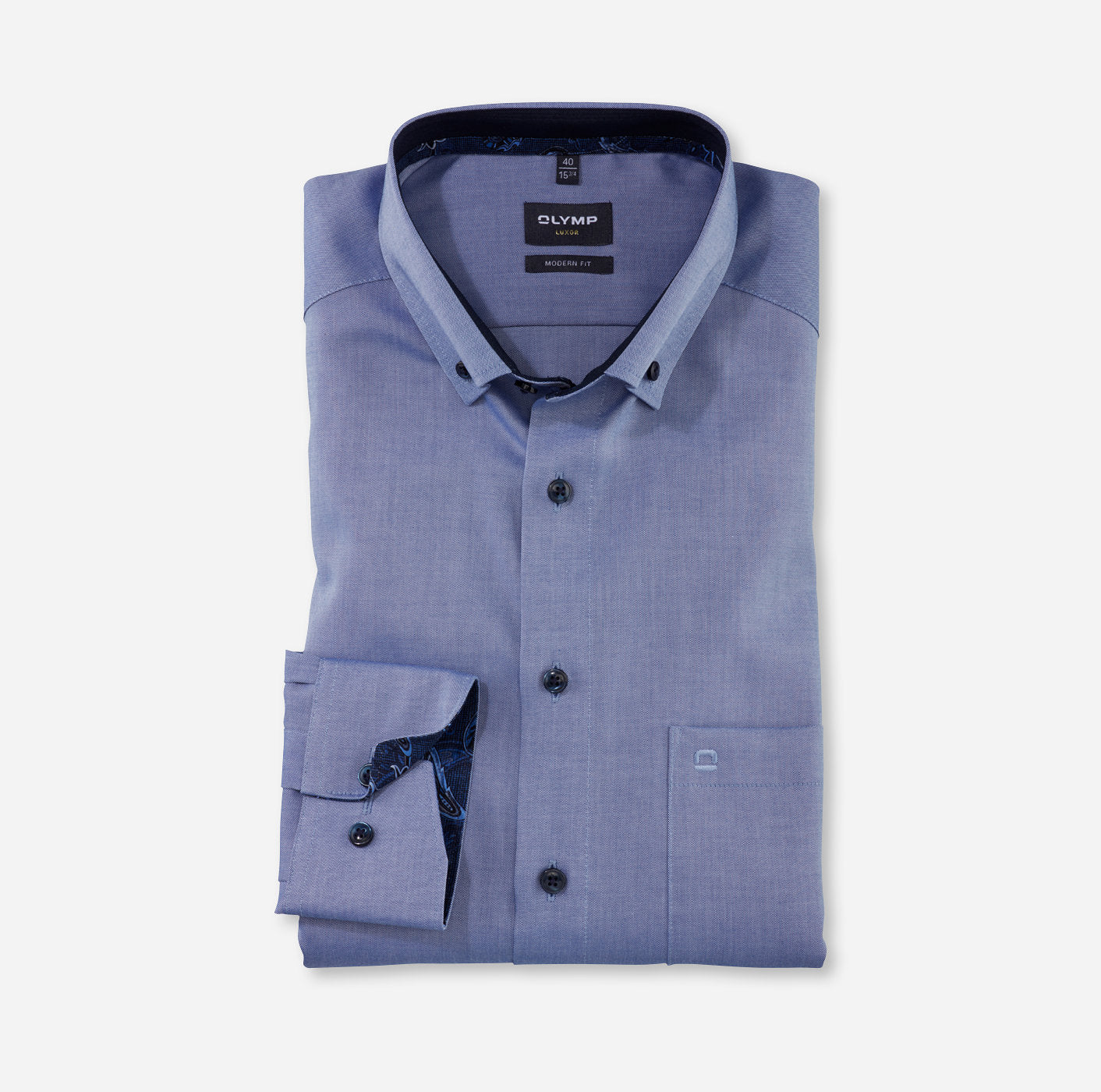 Olymp - Businesshemd mit Button Down- Modern Fit