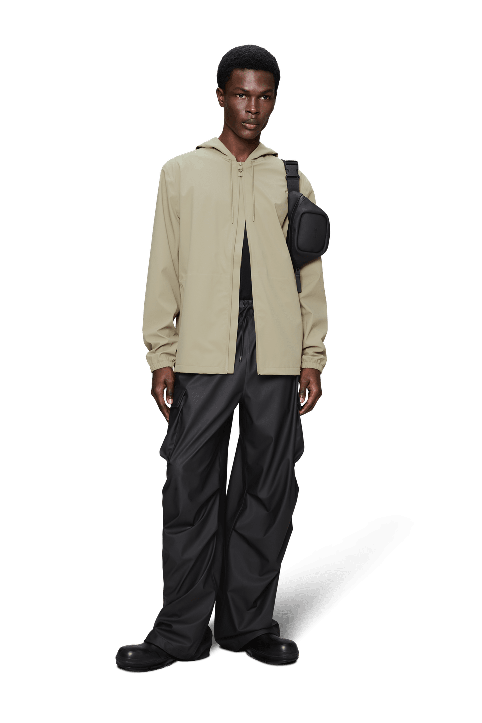 Rains - Leichte Regenjacke mit Kapuze