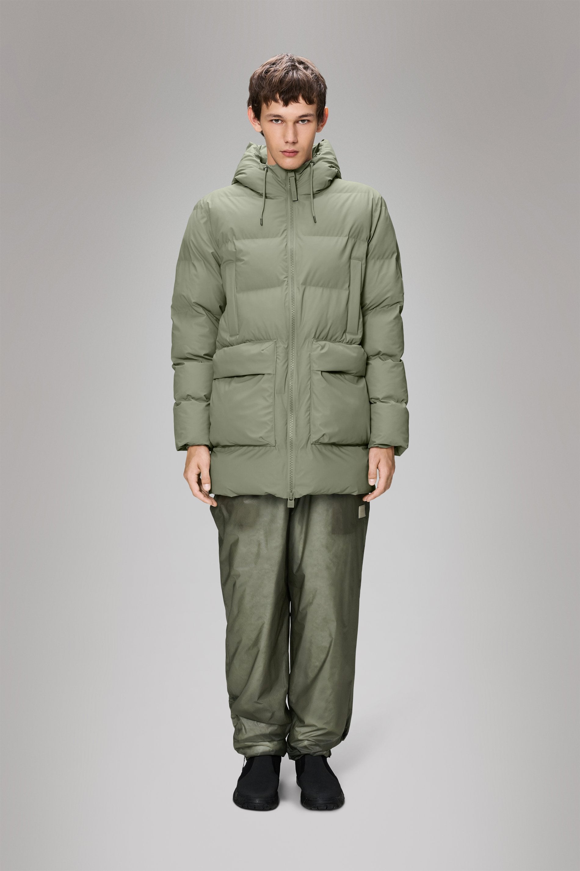 Rains - Cleane Winterjacke mit maximalem Wetterschutz