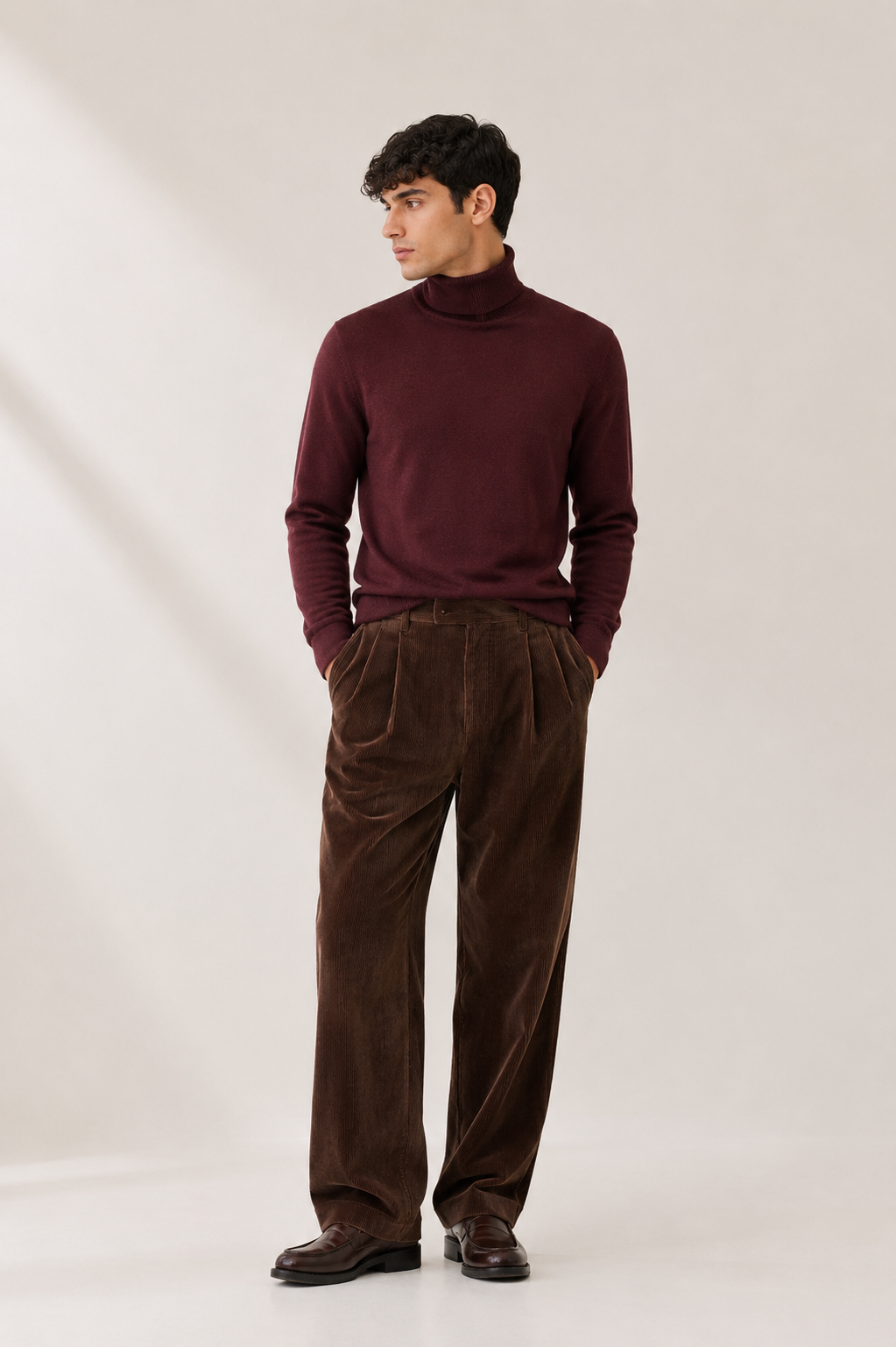 Drykorn - Rollkragenpullover aus feiner Merinowolle - Joey