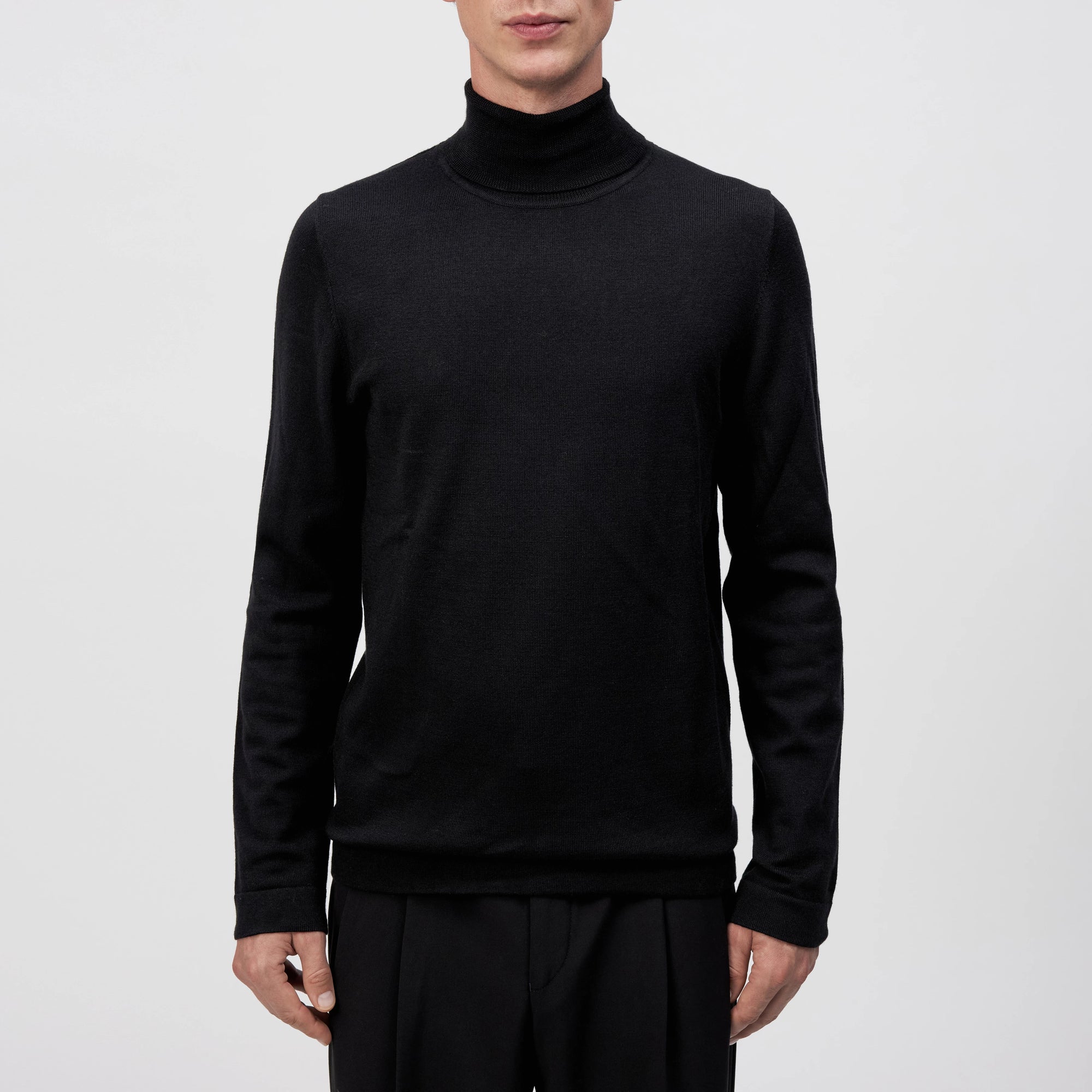 Drykorn - Rollkragenpullover aus feiner Merinowolle - Joey