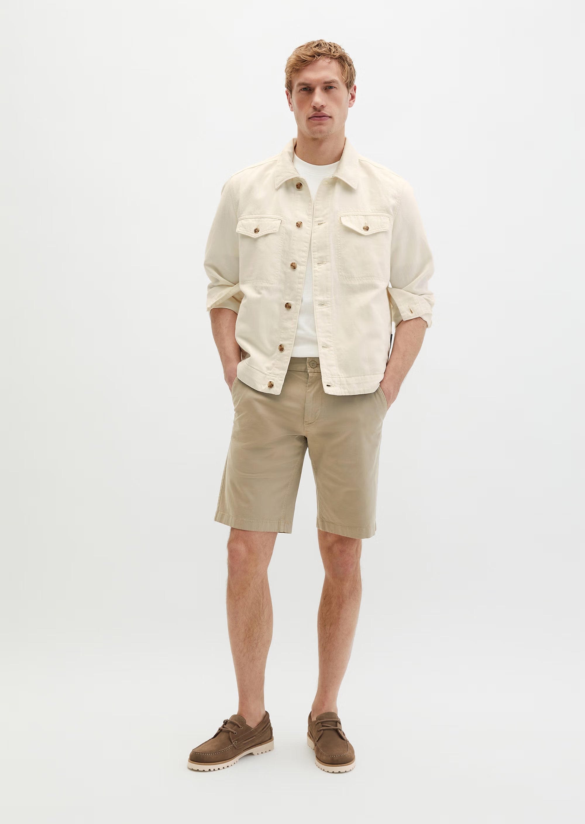Marc O'Polo - Beqeume Chino-Short in Navy