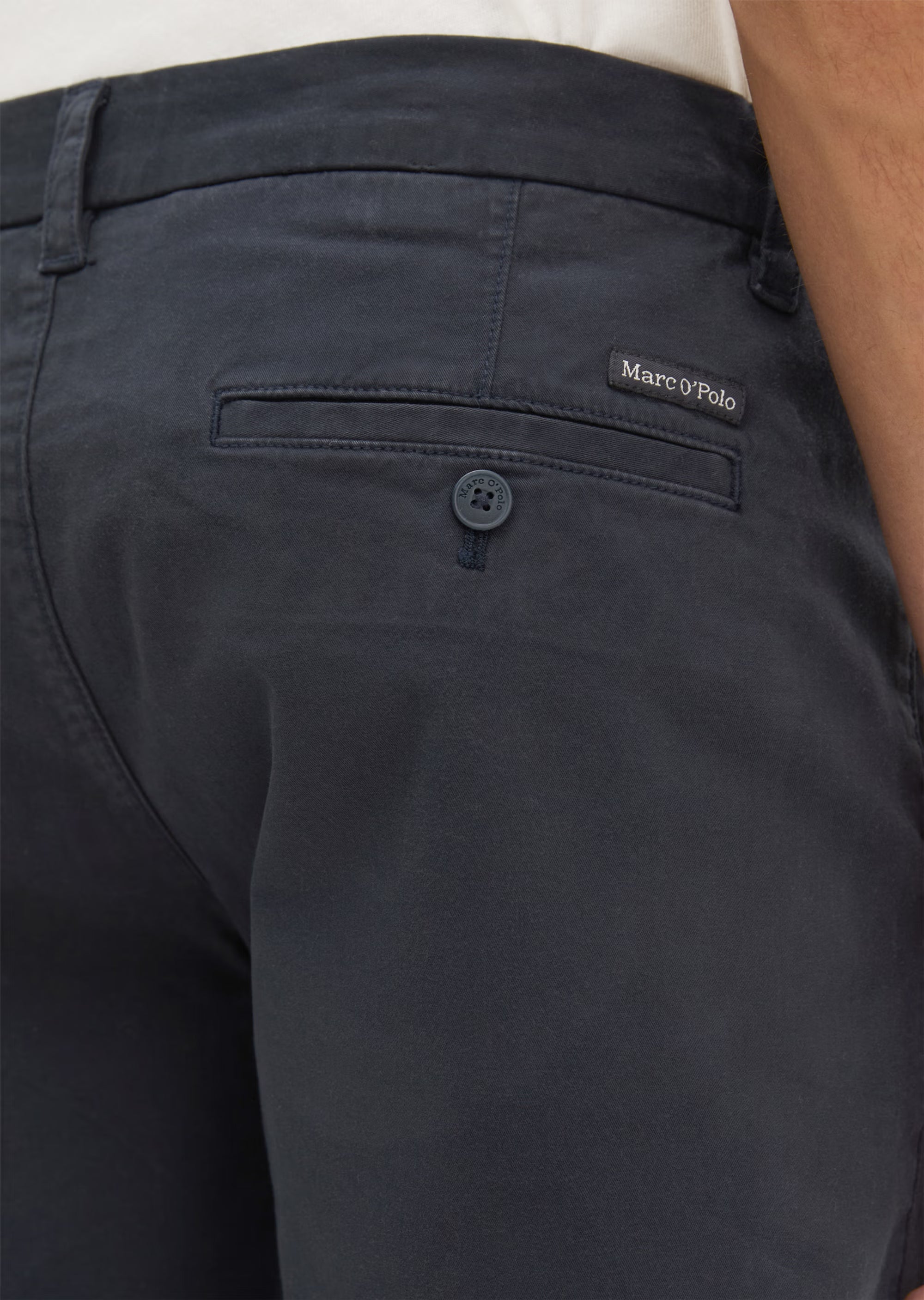 Marc O'Polo - Beqeume Chino-Short in Navy