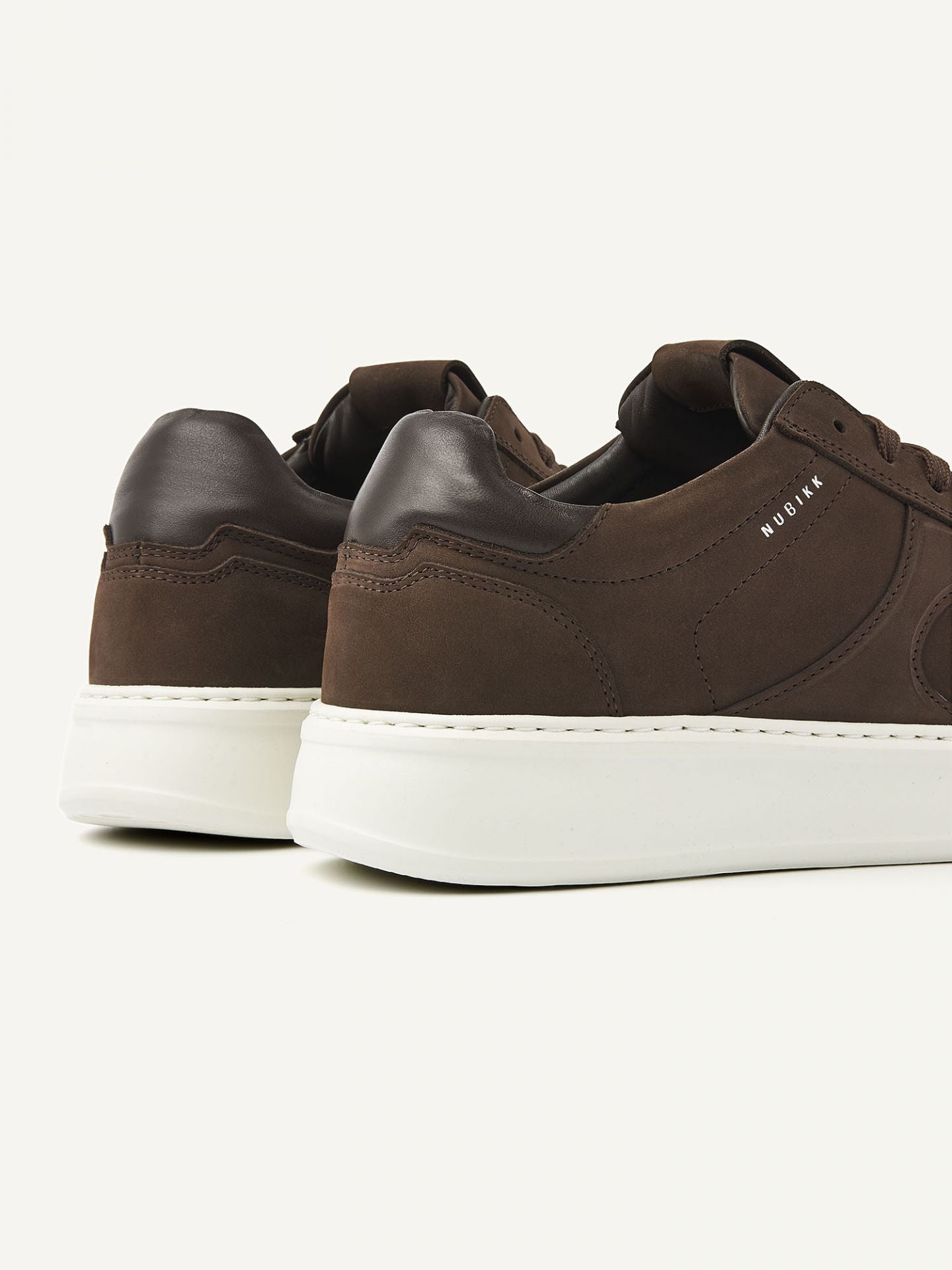 Nubikk - Stilvoller Sneaker in Dunkelbraun - Vick Cosmo