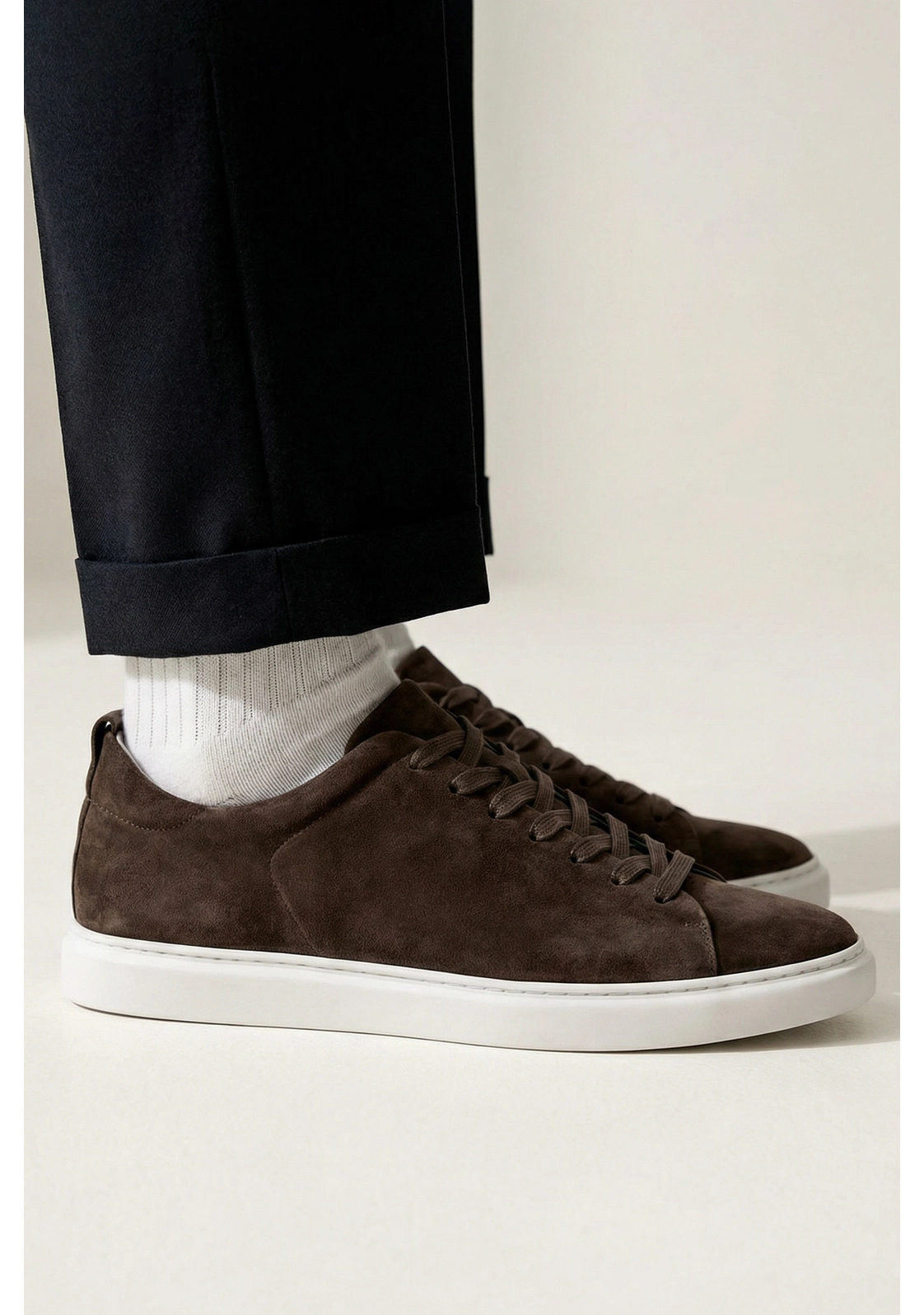 Club of Gents - Stilvoller Sneaker in Braun