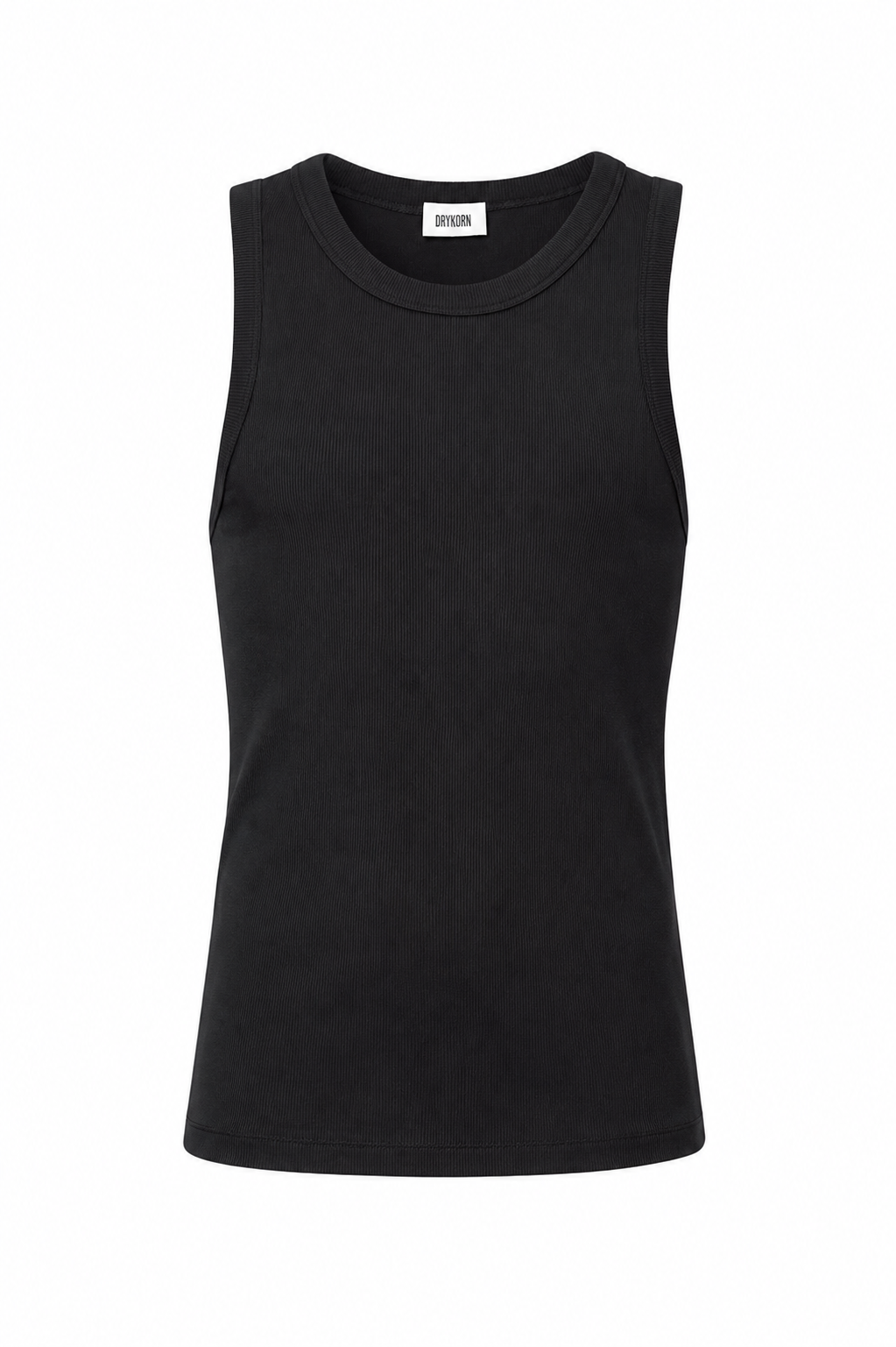 Drykorn- Klassisches Tanktop aus hochwertiger Ripp-Baumwolle - Nathan