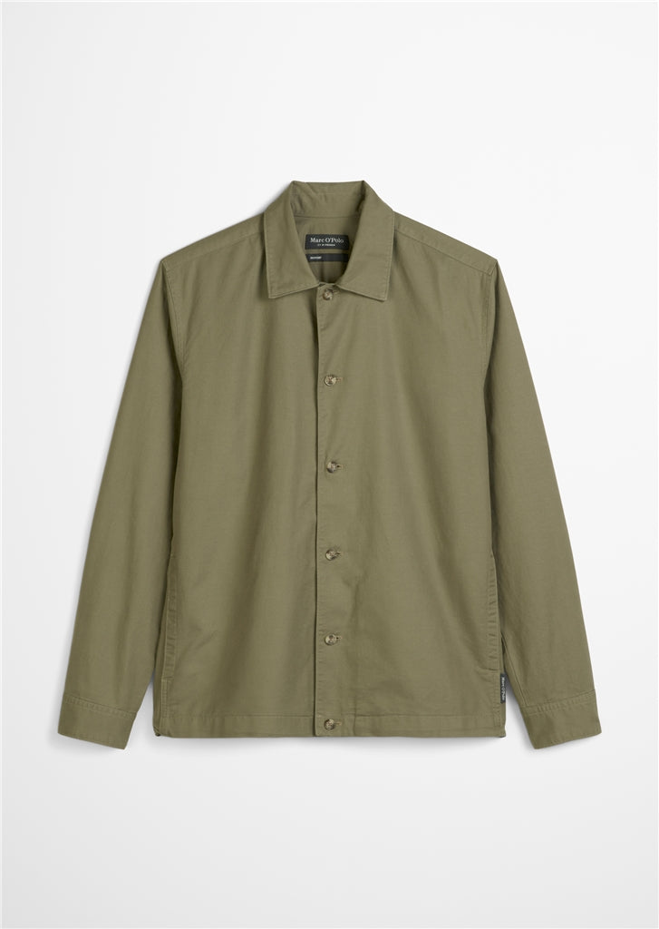Marc O'Polo - Overshirt aus Baumwoll-Leinen-Mix