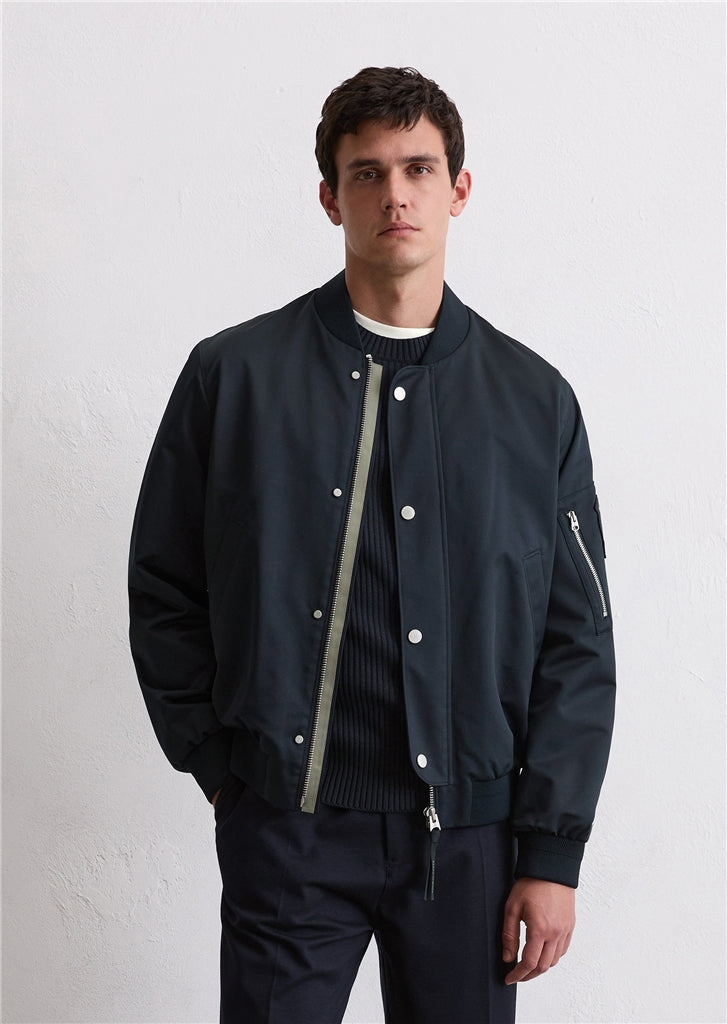 Marc O'Polo x DFB - Bomberjacke in klassischem Navy