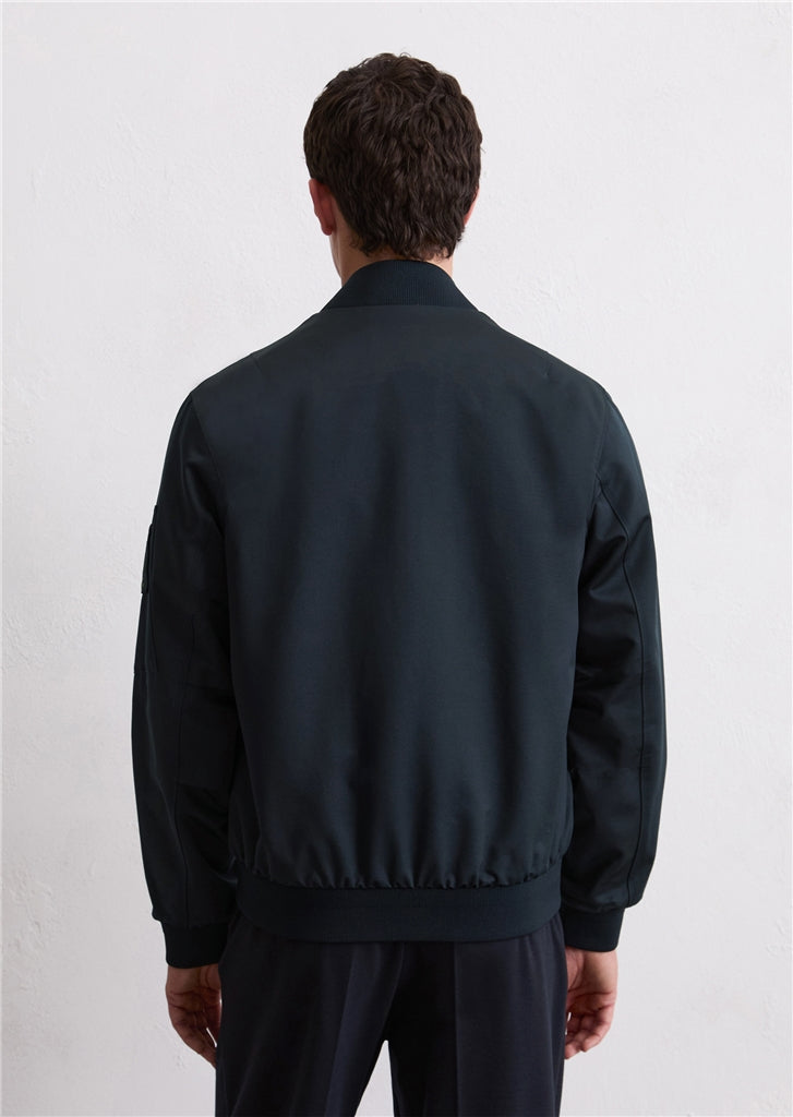 Marc O'Polo x DFB - Bomberjacke in klassischem Navy