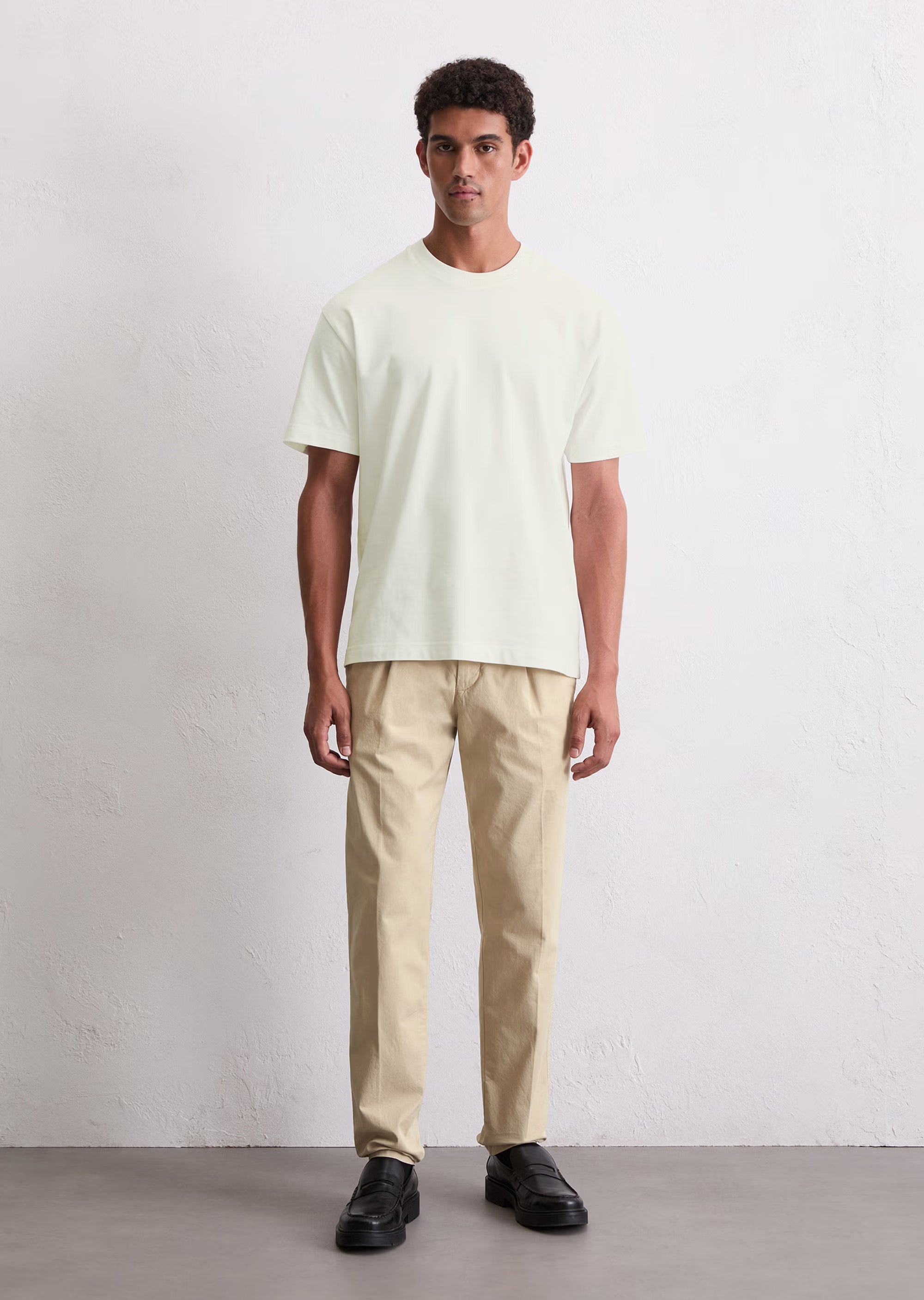 Marc O'Polo  - T-Shirt relaxed fit aus schwerem Bio-Baumwoll-Jersey