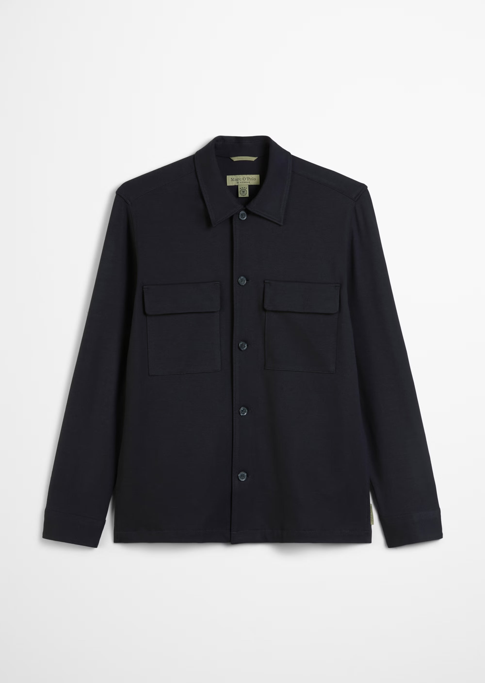 Marc O'Polo x DFB - Overshirt aus angenehmer Viskose-Jersey-Ware