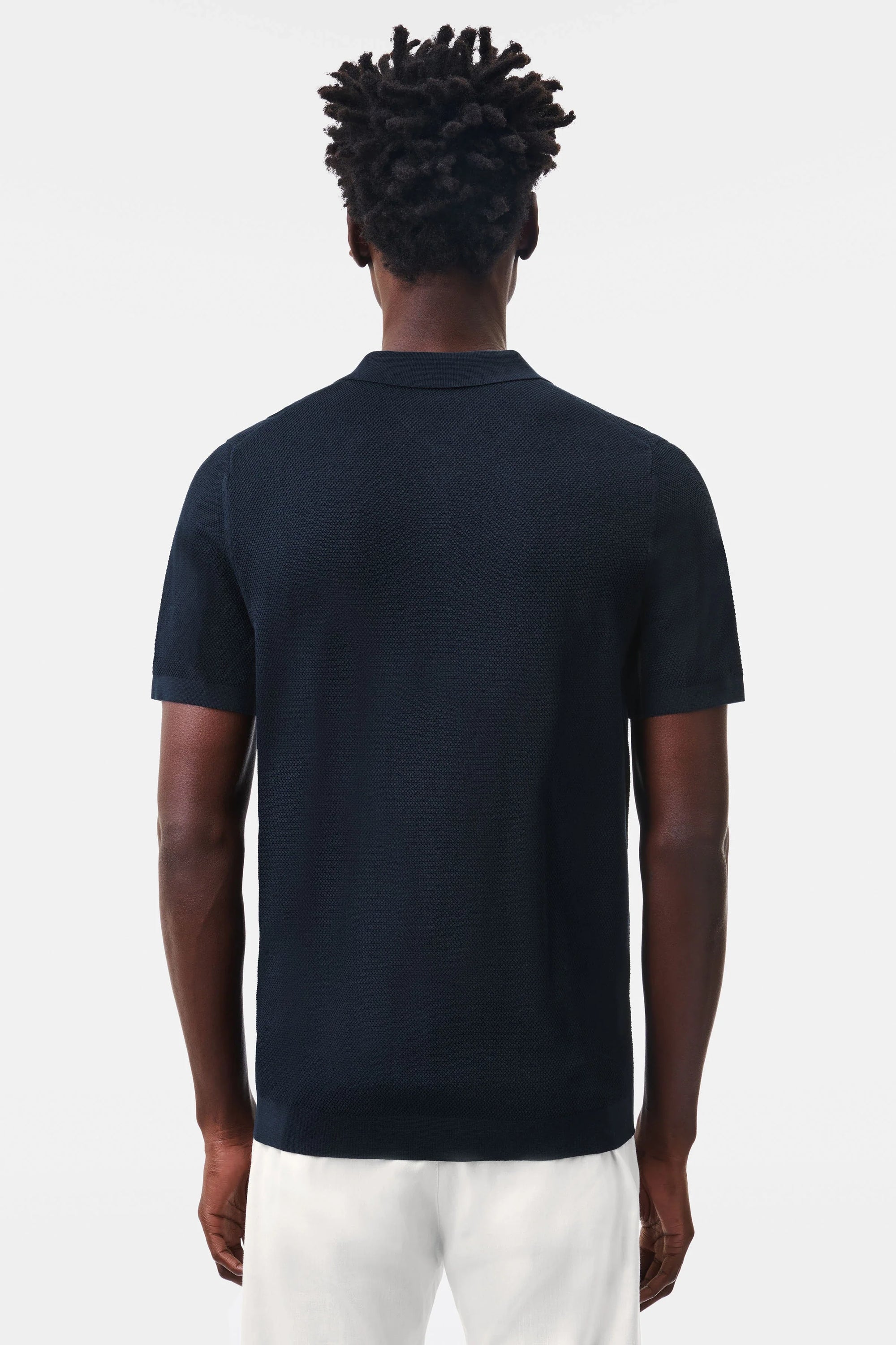 Drykorn - Polo Shirt aus leichter Strickware - Triton