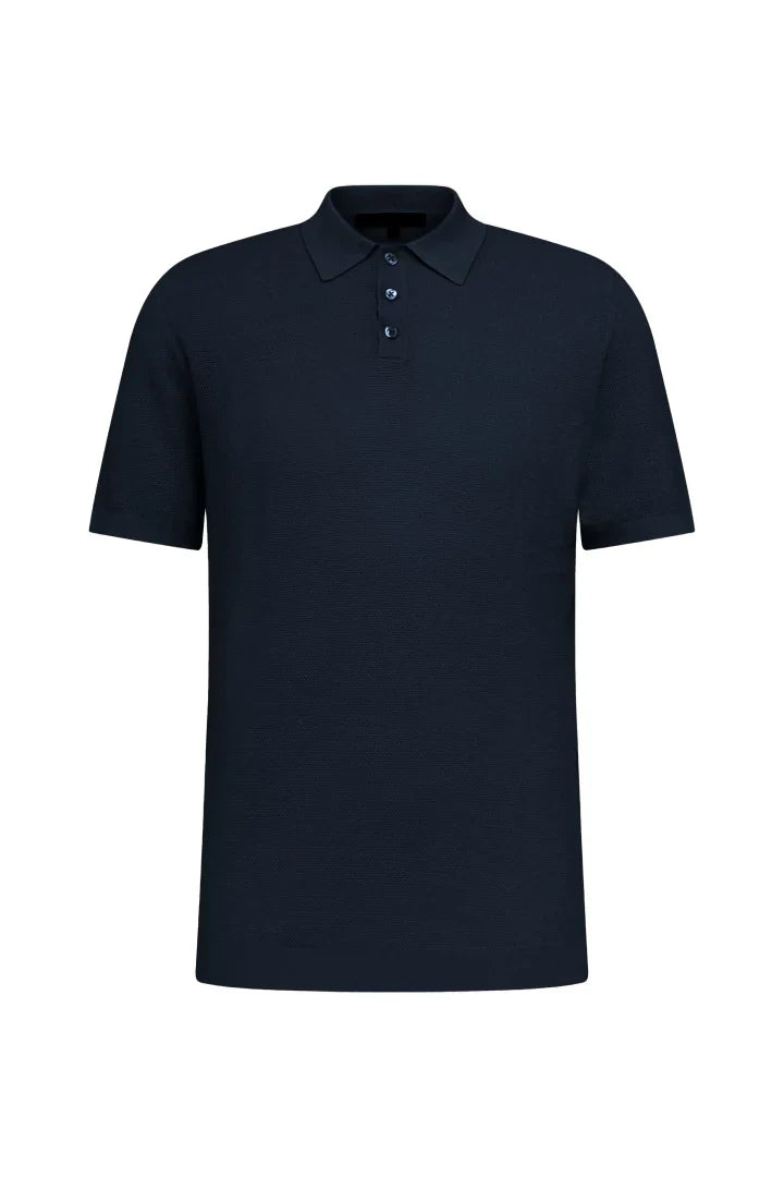 Drykorn - Polo Shirt aus leichter Strickware - Triton