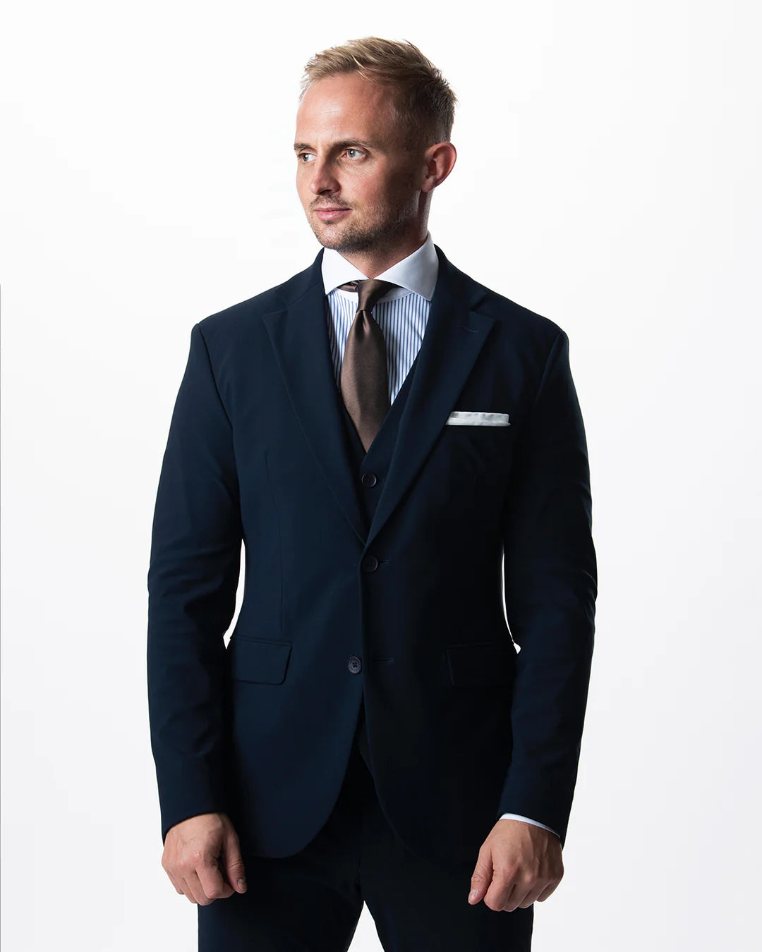 IOS - Hemd aus sehr bequemer Jerseyware - Navy